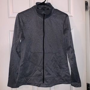 💕WOMEN’S NIKE GOLF DRI FIT FULL ZIP-UP HEATHERED GREY JACKET 💕